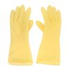 Ruilogod House Work Clean Washing Gloves Hand Protector Yellow Pair (id: 2d3 2af 331 38c 5e3 view 1