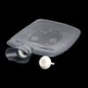 Ruilogod PVC Reusable Hot Water Bottle Bag Warm Cold Therapy 1700ML Clear Gray (id: 833 9d3 2ac bf4 e8c view 3