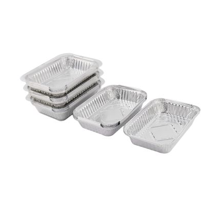 Ruilogod Aluminum Foil Kitchen Utensil Disposable Food Container 650ml 24pcs Silver Tone (id: 8c8 384 236 e6d 7f1