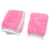 Ruilogod Nylon Home Bathroom Dual Sides Scrubbing Bath Shower Glove 5pcs Pink White (id: 30e bb0 2a2 044 518 view 1