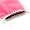 Ruilogod Nylon Home Bathroom Dual Sides Scrubbing Bath Shower Glove 5pcs Pink White (id: 30e bb0 2a2 044 518 view 3