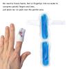 Finger Ice Pack, 3.1in Length Finger Toe Ice Pack Brace Reusable Hot and Cold for Trigger Mallet Broken Finger Lightweight Toe Tip Gel Ice Pack for Women Men Hot Cold Packs Ice view 3