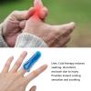 Finger Ice Pack, 3.1in Length Finger Toe Ice Pack Brace Reusable Hot and Cold for Trigger Mallet Broken Finger Lightweight Toe Tip Gel Ice Pack for Women Men Hot Cold Packs Ice view 4