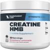 Transparent Labs Creatine HMB - Creatine Monohydrate Powder with HMB for Muscle Growth, Increased Strength, Enhanced Energy Output, and Improved Athletic Performance - 30 Servings, Strawberry Lemonade view 1