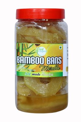 deal Homemade Delicious Sweet Bamboo Murabba | Fresh & Natural Ready to Eat Bans Ka Morabba - Helps Increasing Height | No Artificial Colors & Additives (1 Kg)