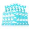 Lecferrarc 100 Pcs Blue Sky White Clouds Treat Bags White Clouds Print Cellophane Candy Bags Cartoon Story Party Favors with Twist Ties for Birthday Party Baby Shower Supplies view 4