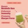 8Greens Supergreens Tablets | Super Greens Powder Superfood Tablet, Metabolism Immunity & Focus, Daily Greens Effervescent Tablets, Organic: Aloe Vera, Spirulina, Chlorella, Peach, 30 Servings view 2