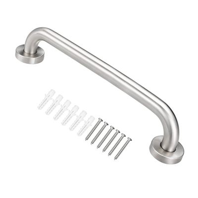 Ruilogod 1-inch Diameter 20-inch Length 304 Stainless Steel Shower Grab Bar Brushed (id: c31 c1c 42c a3b 128