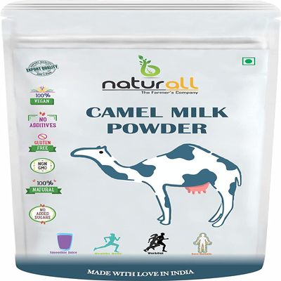 Veena Camel Milk Powder | Freeze Dried, Gluten Free, No Additives, No Preservatives - 100 GM by B Naturall