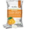 HERBION Naturals Cough Drops with Orange Flavor, Sugar-Free with Stevia, Soothes Cough, for Adults and Children Over 6 Years  Pack of 5(125 Lozenges) view 2