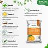 HERBION Naturals Cough Drops with Orange Flavor, Sugar-Free with Stevia, Soothes Cough, for Adults and Children Over 6 Years  Pack of 5(125 Lozenges) view 3