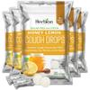HERBION Naturals Cough Drops, Sugar-Free with Stevia, Dietary Supplement, Soothes Cough, for Adults & Children Over 6 Years, 125 Drops, Honey Lemon, Pack of 5 view 1