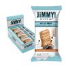 JiMMYBAR! - Sea Salt Caramel Cookies N' Cream - 19g High Protein Bars - 7g Sugar - 12 Count - 58g Health Bars - Natural Peanut Butter Core - Caffeinated Protein Bar For Energy- Hand Drizzled Chocolate view 1