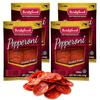 Bridgford Sliced Pepperoni 5 oz Pack of 4 - Gluten-Free Pepperoni Slices for Pizza and Sandwiches - Zero Carb Sliced Pepperoni for Keto Diets - Ready-to-Eat Pepperoni Slices for On-The-Go Snacking