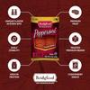 Bridgford Sliced Pepperoni 5 oz Pack of 4 - Gluten-Free Pepperoni Slices for Pizza and Sandwiches - Zero Carb Sliced Pepperoni for Keto Diets - Ready-to-Eat Pepperoni Slices for On-The-Go Snacking view 4