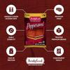 Bridgford Sliced Pepperoni 5 oz Pack of 3 - Gluten-Free Pepperoni Slices for Pizza and Sandwiches - Zero Carb Sliced Pepperoni for Keto Diets - Ready-to-Eat Pepperoni Slices for On-The-Go Snacking view 4