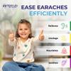 Natrulo Natural Ear Drops for Kids Ear Infection Treatment  Organic Children Ear Oil Drops Relieves Ear Aches, Itchy Ears, Infections, Swimmer's Ear, & Loosens Wax  Kids Safe, Made in USA view 4