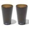 Silipint Silicone Pint Glasses, Unbreakable & Reusable 16-Ounce Silicone Cups for Indoor & Outdoors, Smoke, Pack of 2 view 1