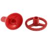 Ruilogod Plastic Round DIY Mop Clip Holder Head Base 22mm Diameter Handle Red (id: 18c 3cc e0f a6c 2e1 view 2