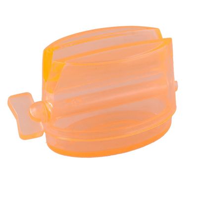 Ruilogod Bathroom Plastic Rotatable Knob Design Toothpaste Squeezer Pale Orange (id: 341 280 552 c35 bbd