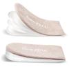 Adjustable Orthopedic Heel Lift Inserts Gel Height Increase Insoles for Women Men Leg Length Discrepancy, Heel Pain, Heel Spurs, 4-Layer Stackable Gel Shoe Lifts Lift Shorter Leg Uneven HIPS view 1
