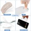 Adjustable Orthopedic Heel Lift Inserts Gel Height Increase Insoles for Women Men Leg Length Discrepancy, Heel Pain, Heel Spurs, 4-Layer Stackable Gel Shoe Lifts Lift Shorter Leg Uneven HIPS view 4