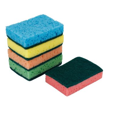Ruilogod Reatangle Sponge Water Absorbing Cleaner Block Pad 5pcs Assorted Color (id: db8 5ad 119 d61 2ed
