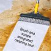 2 in 1 Floor Brush Scrubber with Long Handle Grout Brush 3 Poles 53.5'' New Upgrade Stiff Bristle Cleaning Scrub Brush with Squeegee 120Rotating Tile Brush for Cleaning Bathroom Glass Patio Kitchen view 3