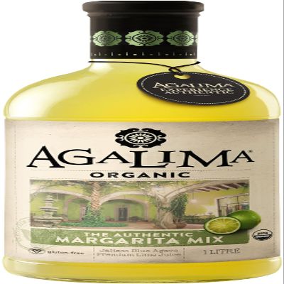 Agalima Organic Authenic Margarita Drink Mix, All Natural, 33.8 Fluid Ounces (Pack Of 6)