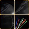 100 Clear Treat Bags - 2x10 inches, with 4'' Twist Ties - 1.4 mils Thick OPP, Perfect for Parties & Gifts view 2
