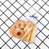 100PCS Cellophane Bags 6x8 inches, Clear Treat Bags with 4 Twist Ties, Plastic Cello Bags - 1.4 mils Thick OPP Rice Crispy Bags for Gift Goodie Favor Candy Cake Pop Birthday Party Cookies (6 x 8) view 4