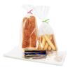 100PCS Cellophane Bags 5x11 inches, Clear Treat Bags with 4 Twist Ties, Plastic Cello Bags - 1.4 mils Thick OPP Rice Crispy Bags for Gift Goodie Favor Candy Cake Pop Birthday Party Cookies (5 x 11) view 1