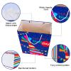 Birthday Gift Bag with Handle and Tissue Paper, 12 Pcs Gift Bags Assorted Sizes and Designs, Large, Medium, Small Size Birthday Gift Bag for Boys, Girls, 13, 9 ) view 4