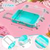 Tessco for you 12 Pack Suitcase Party Favor Gift Box Mini 6.7 x 3.8 x 2 Inches 9 Colors Plastic Tiny Travel Luggage for Candy Makeup Jewelry Girl Birthday Cruise Trip Wedding Bachelorette Party Favor view 2