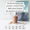Form Peakblend - Vegan Meal Replacement Shake | High protein & fibre | 26 vitamins & minerals | meal replacement powder with no artificial sweeteners |13 servings - 1.3kg (Chocolate Peanut) view 4