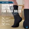 Doctor's Select Diabetic Socks - 4 Pairs Neuropathy Socks for Men & Women view 3