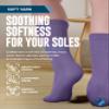 Doctor's Select Diabetic Socks for Women and Men - 4 Pairs Non Binding Socks | Diabetic Women view 4