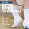 Doctor's Select Diabetic Socks for Men and Women - 4 Pairs Neuropathy Socks | for Diabetics Men view 4