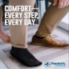 Doctor's Select Diabetic Socks for Women and Men - 4 Pairs Non Slip Gripper Socks for Men | Non Binding | Circulation Support view 4
