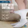 Doctor's Select Diabetic Socks for Women and Men - 4 Pairs Non Slip Gripper Socks for Men | Non Binding view 2