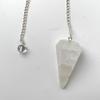 VIE Pendulum with Chain (White Agate) view 3