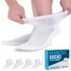 Doctor's Select Diabetic Socks for Men and Women - 4 Pairs | White | Ankle Socks for Swollen Ankles and Feet 9-12 view 1