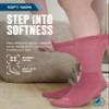 Doctor's Select Diabetic Socks for Women and Men - 4 Pairs Non Binding Socks for Women | Non Slip Mens view 2
