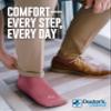 Doctor's Select Diabetic Socks for Women and Men - 4 Pairs Non Binding Socks for Women | Non Slip Mens view 4