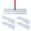 4 Pack Flip Mop Refills Replacement Microfiber Pads for Dry/Wet Use Machine Washable Reusable Double Sided All Surface Cleaning view 1