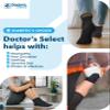 Doctor's Select Diabetic Socks for Men and Women - 4 Pairs | Black | Ankle Diabetic Neuropathy Socks for Men | 9-12 view 4