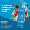 MyHy Liquid Hydration Packets, Electrolyte Drink Mix for Adults & Kids Hydration Support, Dehydration Relief for Travel, Pregnancy, Fitness, Bachelor & Bachelorette Party  Berry, 50 Count view 2