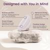 EcoBlossom Reusable Menstrual Disc with Removal String - The Most Reliable Medical Grade Silicone Period Discs - Comfortably use for 12 Hours (White) view 4