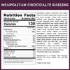 Neapolitan Chocolate Covered Raisins || 1.5 Lb Tub || Dark, Milk, Vanilla & Strawberry Coated view 3