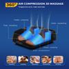 MOUNTRAX Foot Massager Machine with Heat, Foot Massager for Plantar Fasciitis, Neuropathy Pain, Shiatsu Foot Massager with Remote, Fits Feet Up to Men Size 12 (Black) view 3